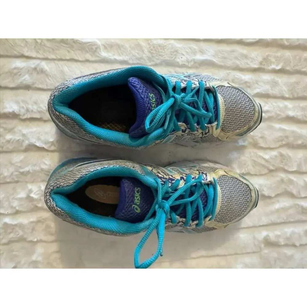 ASICS GEL-Excite Women's Running Shoes Turquoise White Gray Size 10
